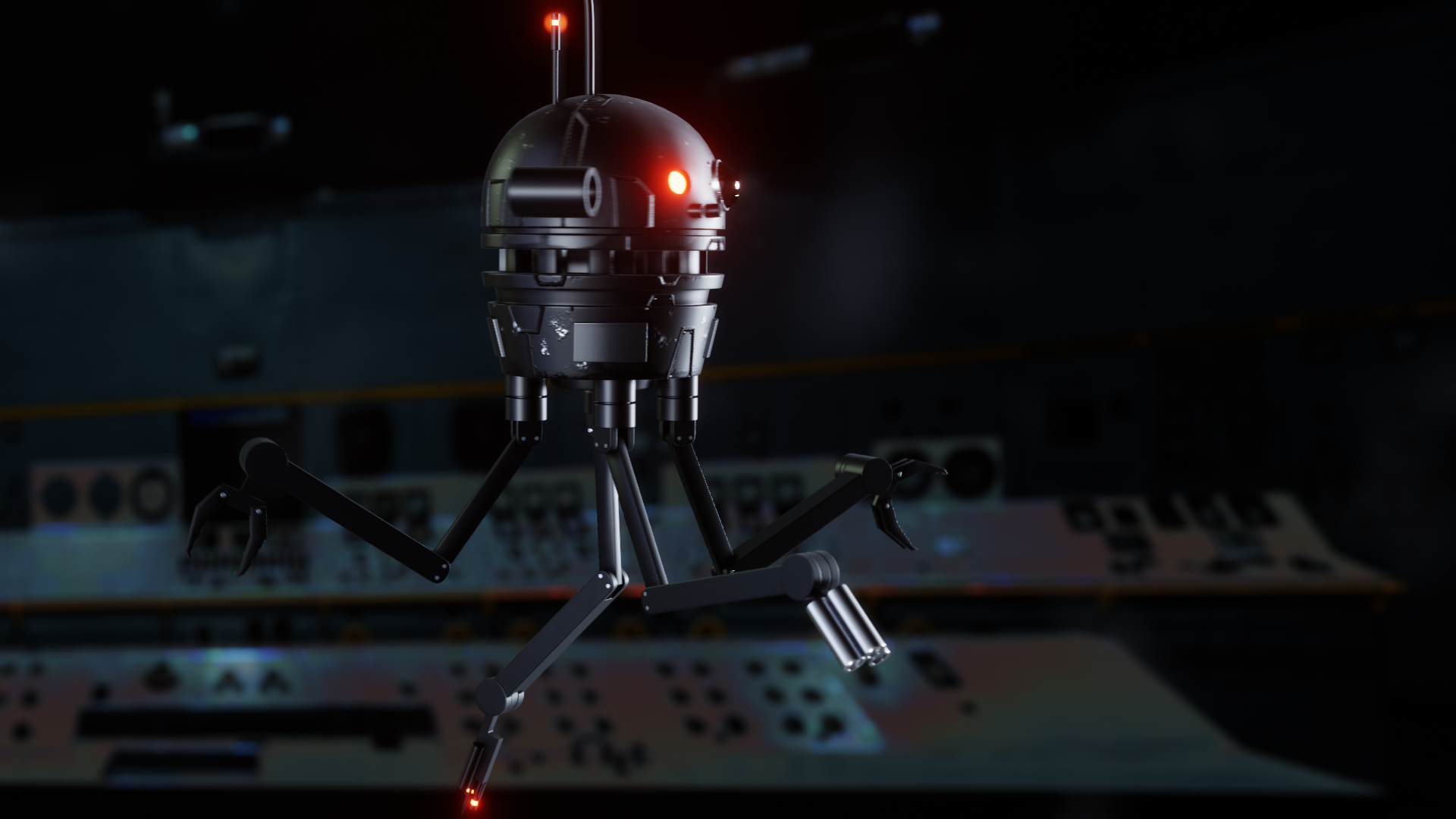 Sci-Fi Robot Drone preview image 6